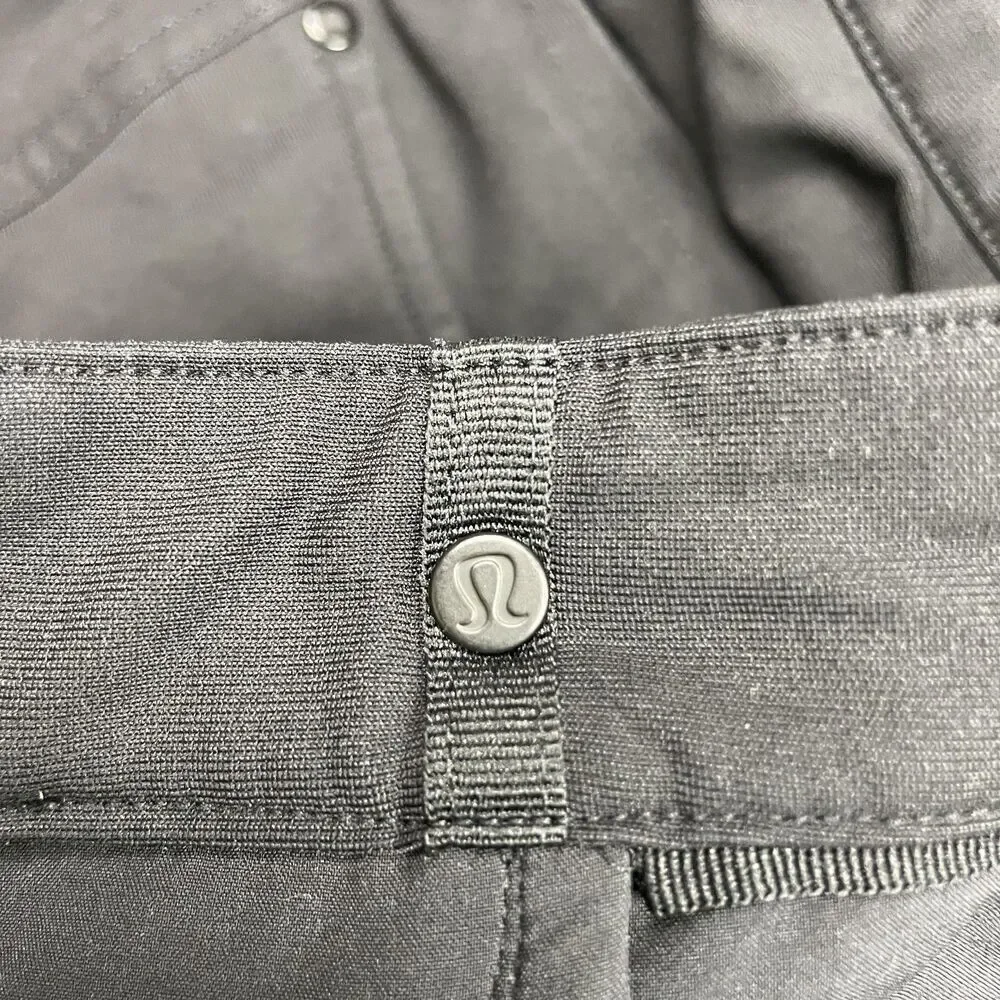 Lululemon Pants Mens 33 Black ABC 5 Pocket Slim Fit Technical Stretch Casual